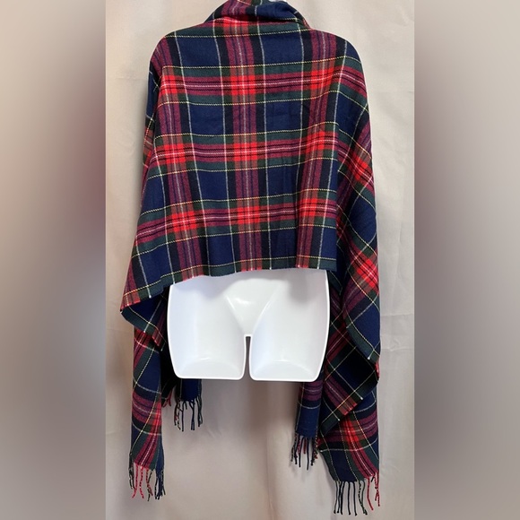 J.Crew Plaid Scarf/wrap Cover Women’s‎ - Picture 2 of 12